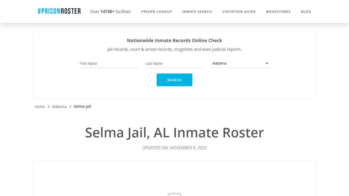 Selma Jail, AL Inmate Roster - Prisonroster